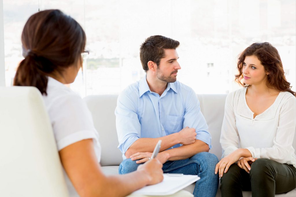 Couple in therapy