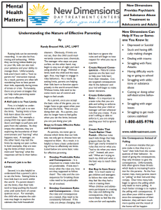 PArenting New Dimensions Day Treatment Centers