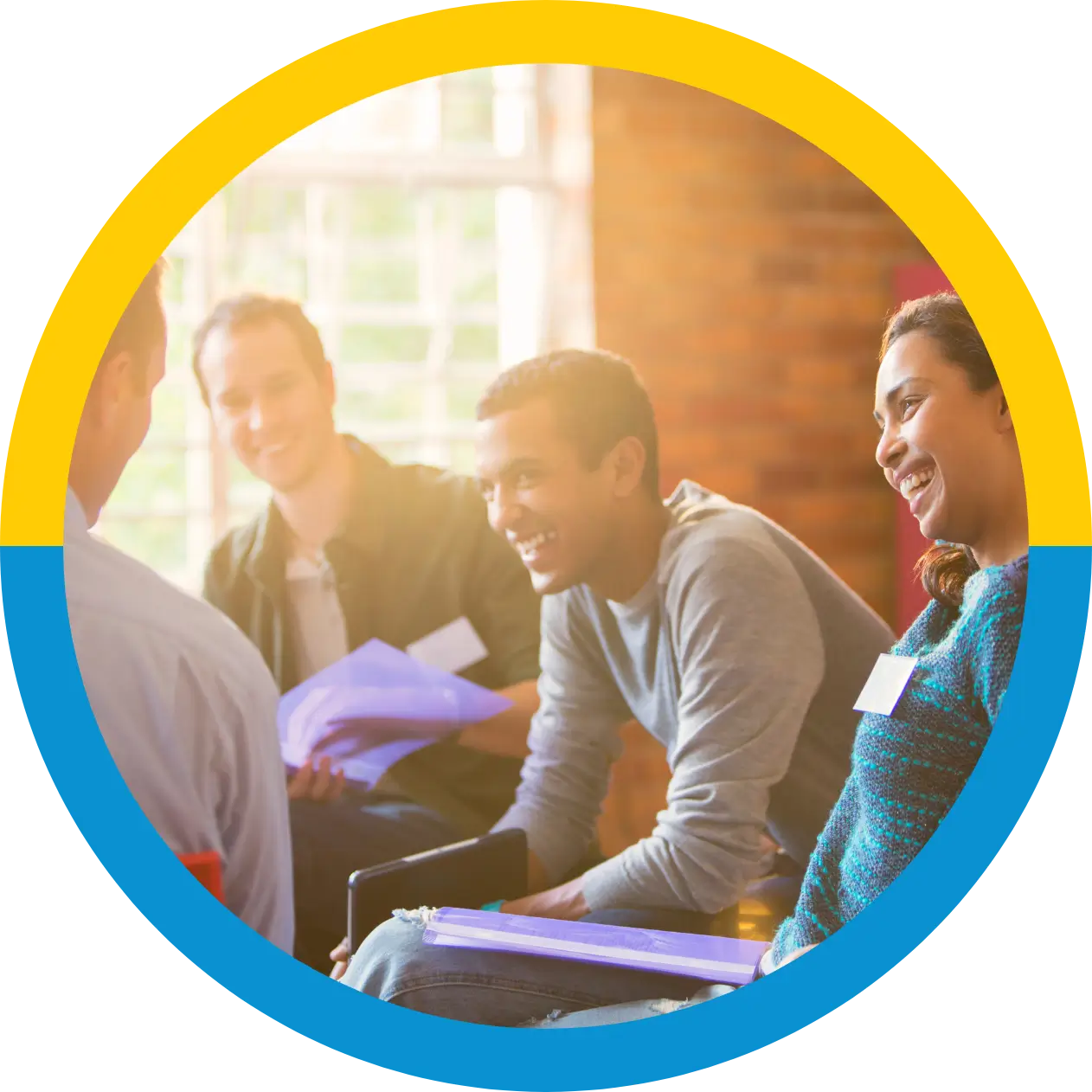 happy individuals in therpay